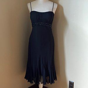 ✨HP✨ S.L. Fashions Little Flirty Black Dress - small 12